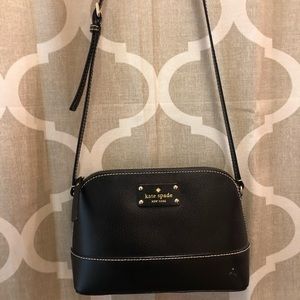 Kate Spade black crossbody purse